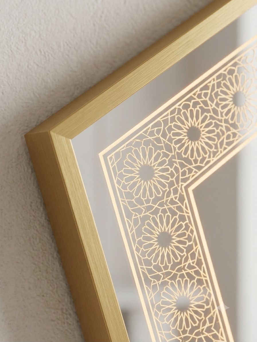 Pentagon Frame LED Mirror - Image 4