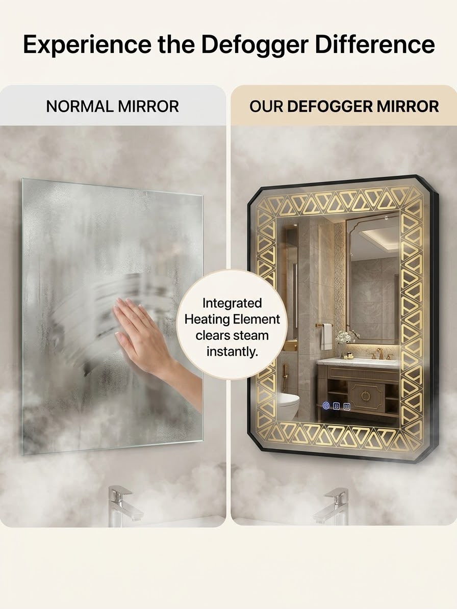 Anti-Fog Smart Mirror - Image 2
