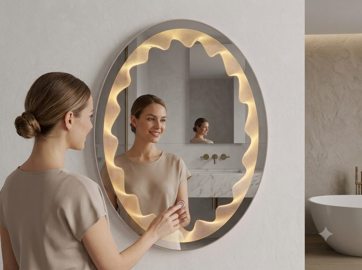 Oval Led Mirror - Image 4