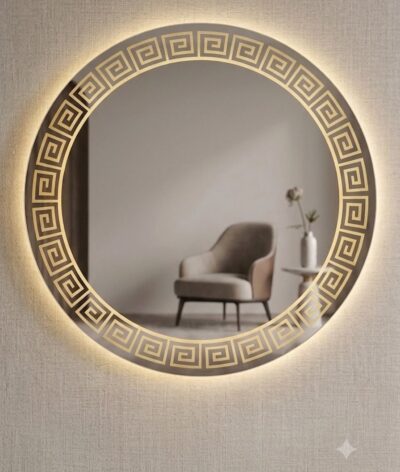 Backlit Round Led Mirror